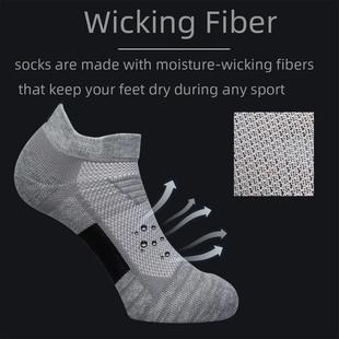 3 Pairs Sports Socks Men Women Short Running Socks