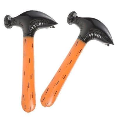 2 Pcs Inflatable Hammer Toy 56x27cm PVC Kids Party Favors