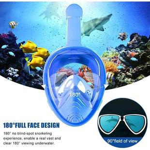 Snorkel Mask Marsk Face wit Diving Kids Gear Full Snorkeling