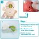 Toys Water Cute Baby Swimm Bathing Bath Clockwork 3PCS Chain