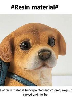 Cute Faux Puppy Pen Holder Ornament Desk Decoration Home