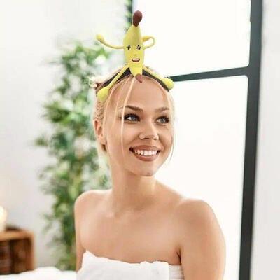 Banana Headband Costume Yellow Banana Food Headband Cute