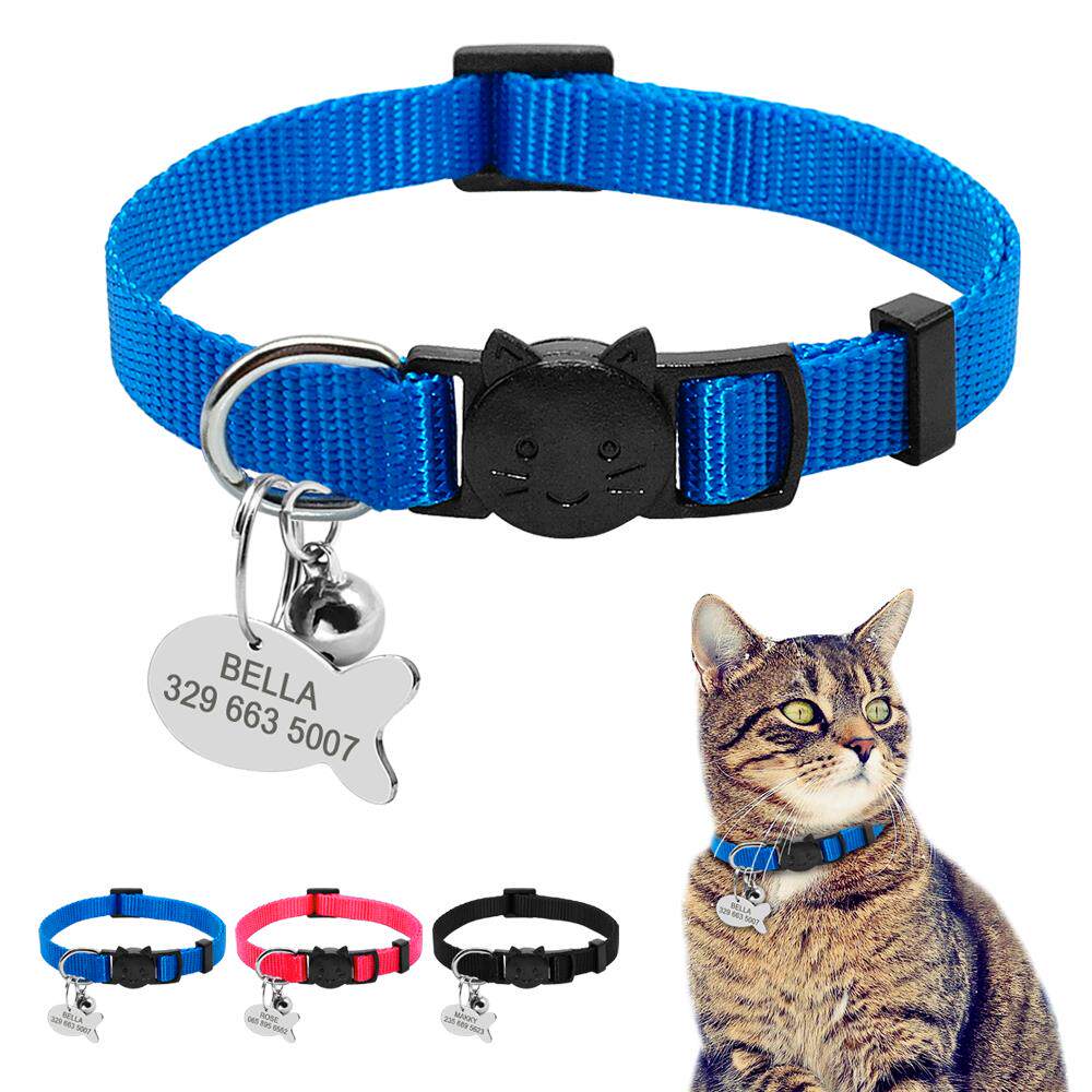 Safety Breakaway Cat Collars Quick Release Kitten Collar Per