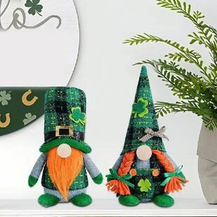 St Patricks Day Leprechaun Green Shamrock Leprechaun Gnome