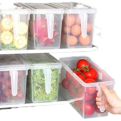 buckets refrigerators food storage boxes transparent