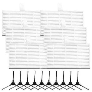 1set Side Brushes Filters Kit For GRUNDIG VCR 2330 Robot