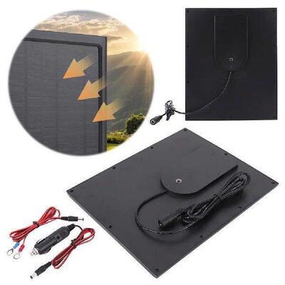16W 6V Solar Car Battery Charger Maintainer Solar Panel Car