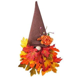 Gnome Maple Pendant Door Ornament Leaf