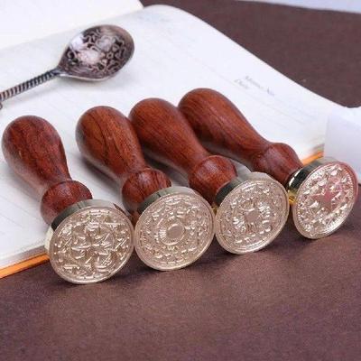 Vintage DIY Love Pattern Seal Stamp Sealing Wax Stamp for