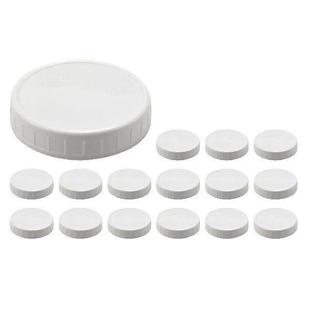 Mouth Jar Caps Pack for Storage Wide Plastic Lids
