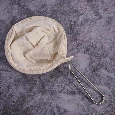 Reusable Coffee Filter Bag Flannel Cloth Strainer