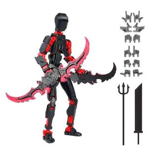13 Action Figure 3D Multi Jointed Robot Figures Movable 3D