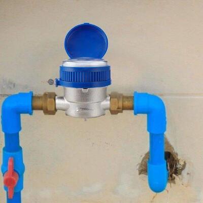 Cold Water Meter Mechanical Rotary Wing Digital Pointer