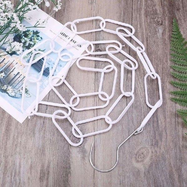 Plastic Clothes Market Shop Display Hanging Chain Hooks