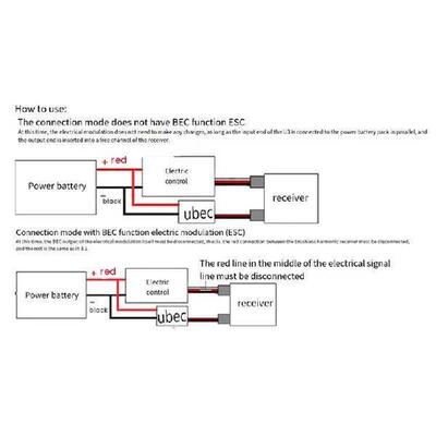 5A 2-7S FPV Receiver Power Supply Voltage Regulator