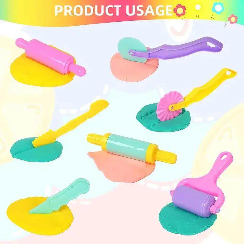 Fun Play Dough Tools Kit For Kids Children Toddlers Playdoug