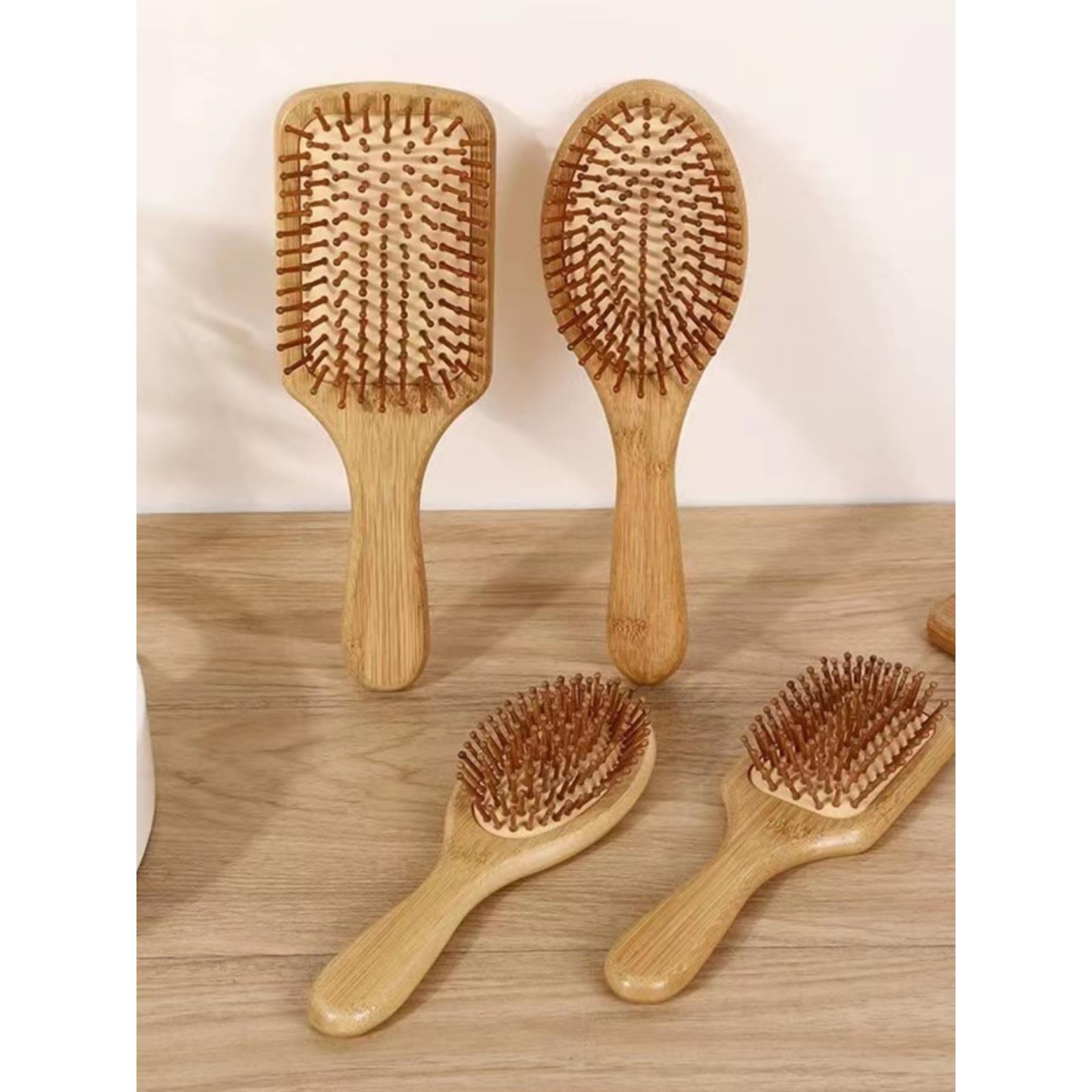 Premium Wooden Bamboo Hair Brush Improve Hair Growth Wood
