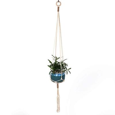 Macrame Plant Hanger Indoor Hanging Planter Basket Woven Cot