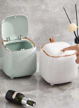 Creative Desktop Waste Bin Garbage Bag Garbage Storage Box