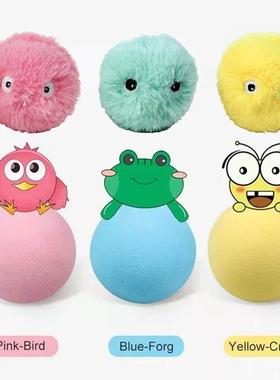 Smart Cat Toys Interactive Ball Plush Electric Catnip Traini