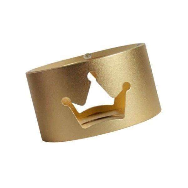 Elegant Brushed Stainless Steel Teas Warmer with Stand