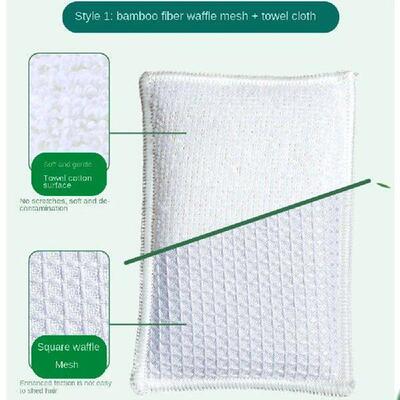 Pan Dish Cloth Easily Removed Do Not Hurt Tableware Bamboo F