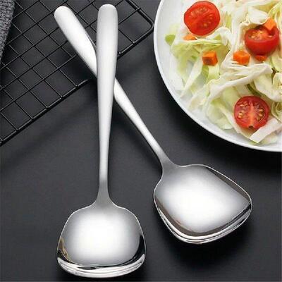 Milk Children Spoons Large Multi-purpose Mirror Polished