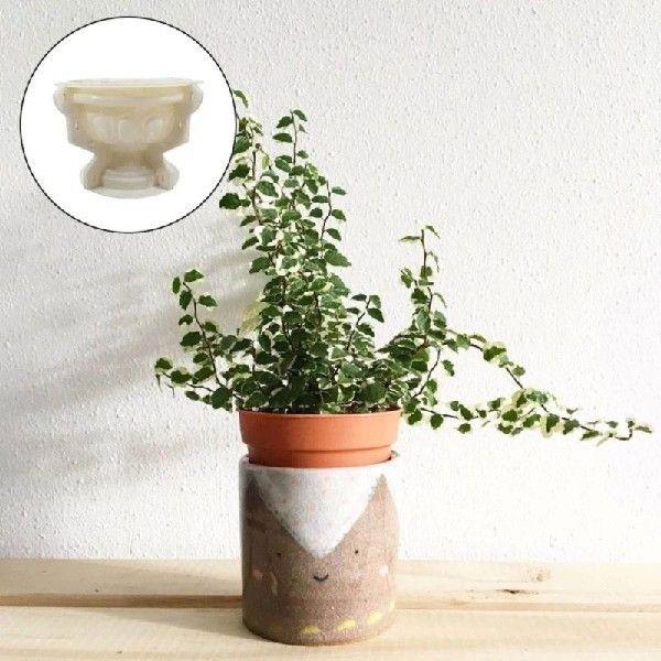 Concrete Flower Pots Molds Plastic Planter Molds Cement