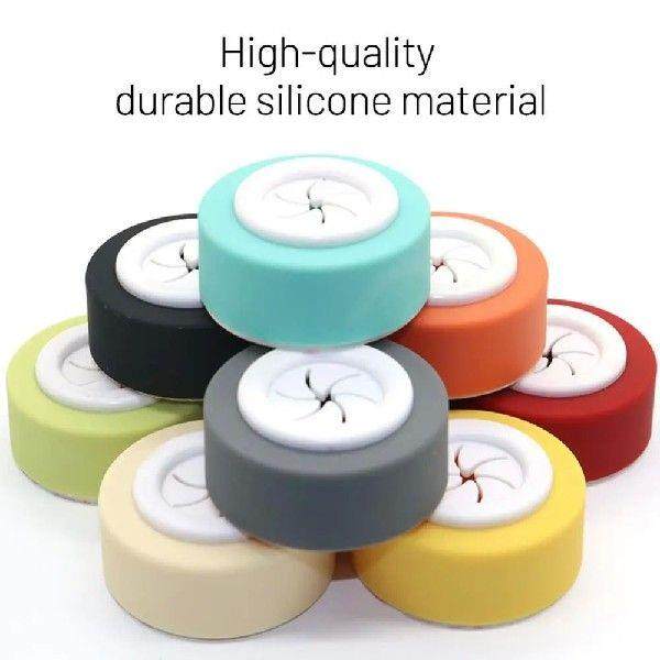 1~4PCS Towel Plug Holder Wall Mounted Kitchen Accessories