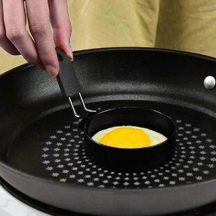 2Pcs Fried Pancake Ring Mould Heat Resist Fried Egg Shaper