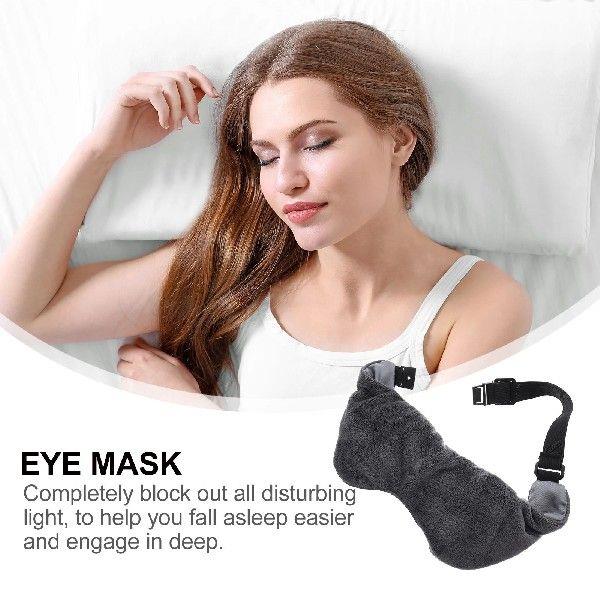 Silk Eye Mask Sleeping Weighted Eye Mask Airplane Eye Cover
