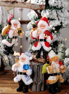 Santa Claus Figurine Stand Tabletop Decor Christmas Ornament