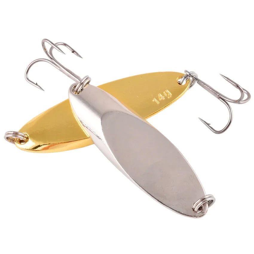 1pcs 3g 7g 14g 21g 28g 56G Metal Spinner Spoon Fishing Lure