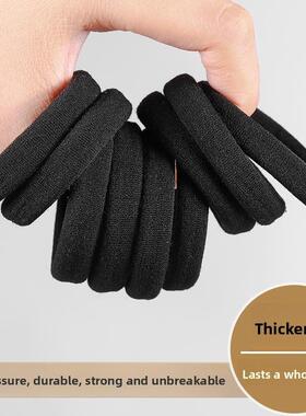 Hair rope rubber band female high elasticity black hair tie
