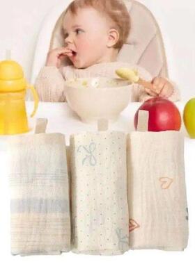 Cotton Infant Face Towels 3pcs Multipurpose Burp Cloth Soft