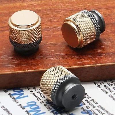 8 Pcs Knurled Cabinet Knobs Kitchen Drawer Knobs Handles