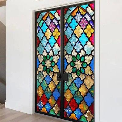 Home Window Privacy Film Self-adhesive Static Clings 3D