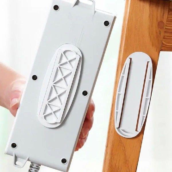 Self-Adhesive Desktop Socket Fixer Cable Wall Hanging Power