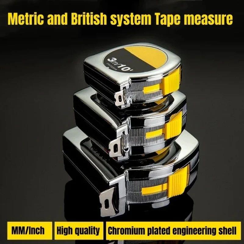 High-precision 10M Steel Tape measure Metric and British sys