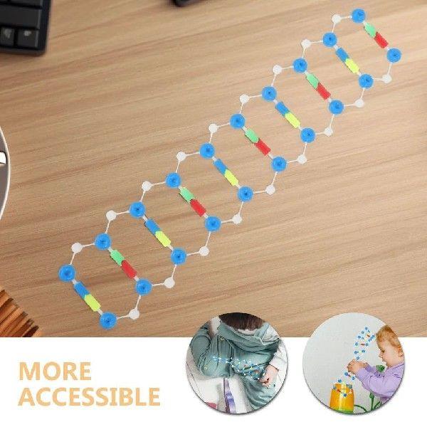 2 Pcs Double Helix Structure Model Models Plastic Kits Dna