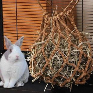 Large Capacity Rabbit 2Pcs Bag Supplies Grass Hanging Pet