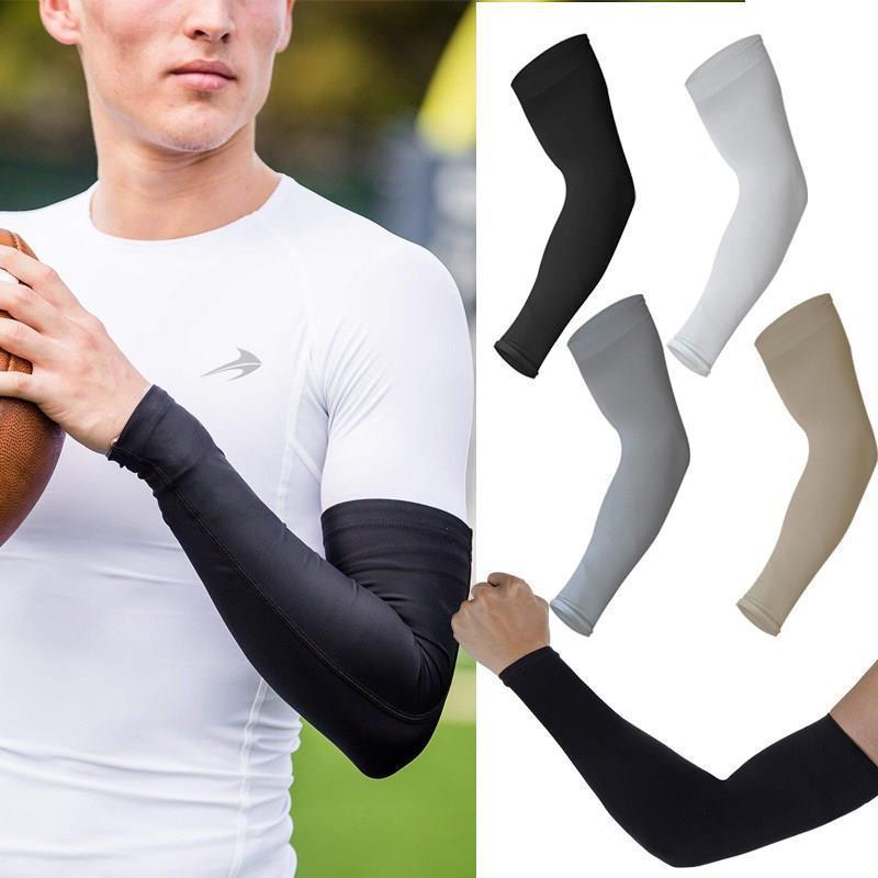 4Pairs Unisex Arm Sleeves Cover UV Sun Protection Men Sleeve