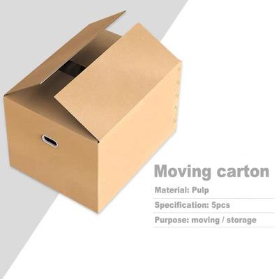 5PCS Moving boxes carton packing paper box cardboard box