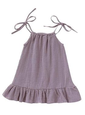 Summer Toddler Baby Girl Sleeveless Ruffles Dress Sarafan Ki