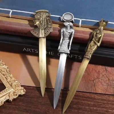 Egyptian Pyramid Pharaoh Envelope Opener Letter Opening