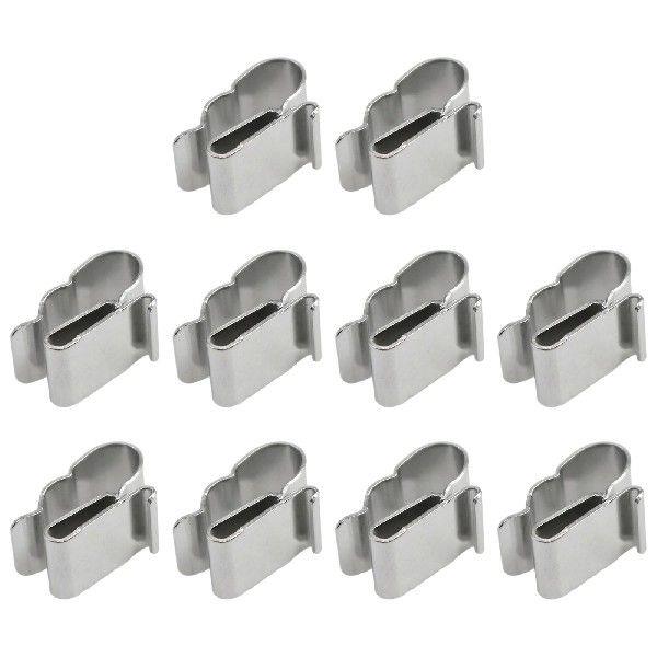 10/30/100Pcs Solar Panel Cable Clips Cord Mounting Fixing