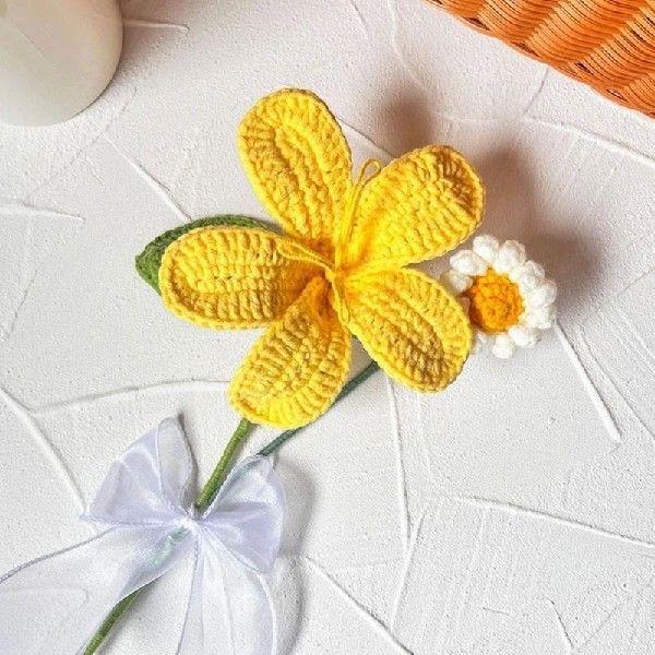 Crochet Flowers Table Centerpieces Decorations Handmade