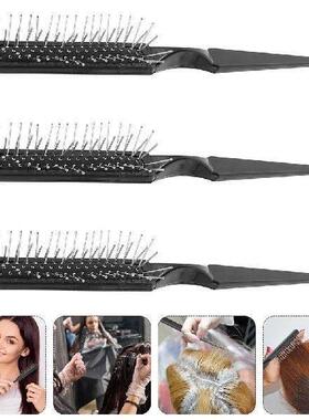 3 Pcs Hair Comb Brush for Women Wire Bristle Crimper Tool