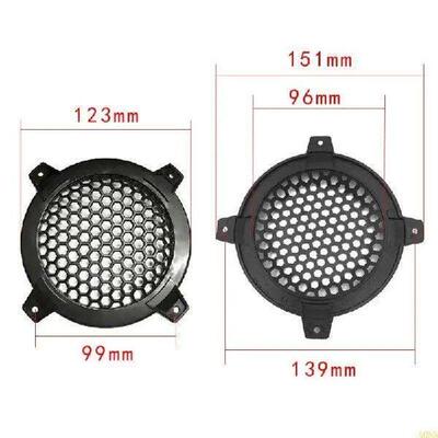 A0NB Car Speaker Grille Mesh Cover Grill Cover Guard