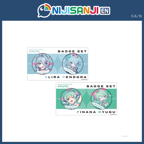 【现货】NIJISANJI【EN AR LIVE COLORS】徽章套装 LazuLight